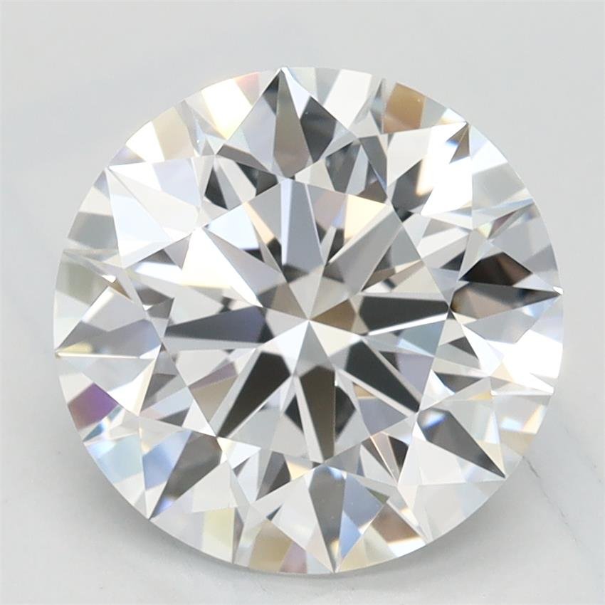2.48ct D VVS1 Rare Carat Ideal Cut Round Lab Grown Diamond