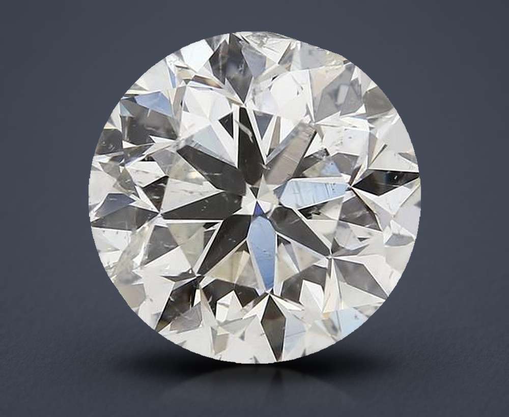 3.00ct G SI2 Good Cut Round Diamond