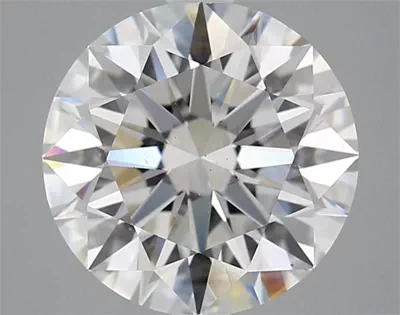 2.71ct E VS2 Rare Carat Ideal Cut Round Diamond