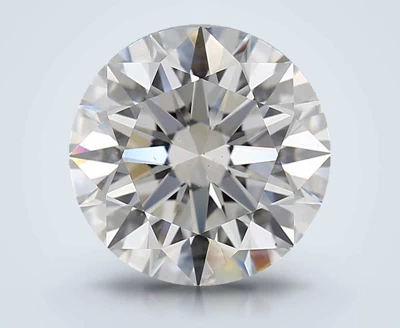 2.71ct E VS2 Rare Carat Ideal Cut Round Diamond