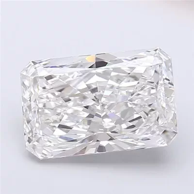 4.25ct E VVS2 Rare Carat Ideal Cut Radiant Lab Grown Diamond