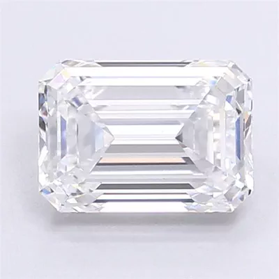 2.13ct D VS1 Excellent Cut Emerald Lab Grown Diamond