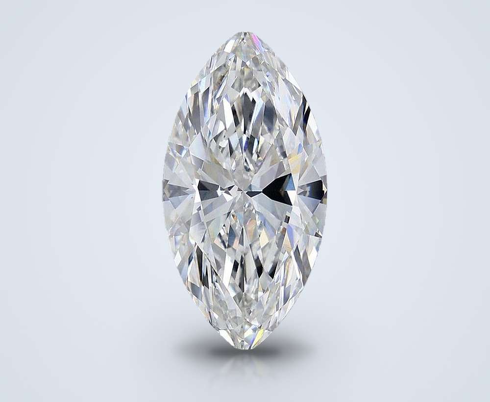 10.07ct F VVS2 Rare Carat Ideal Cut Marquise Lab Grown Diamond