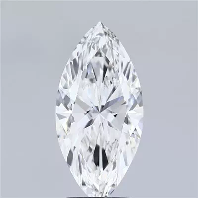 3.52ct E VVS2 Rare Carat Ideal Cut Marquise Lab Grown Diamond