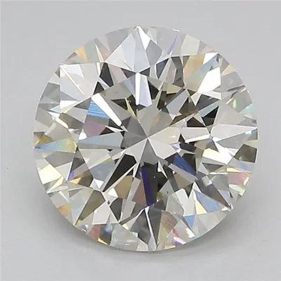 2.46ct J VS1 Rare Carat Ideal Cut Round Lab Grown Diamond