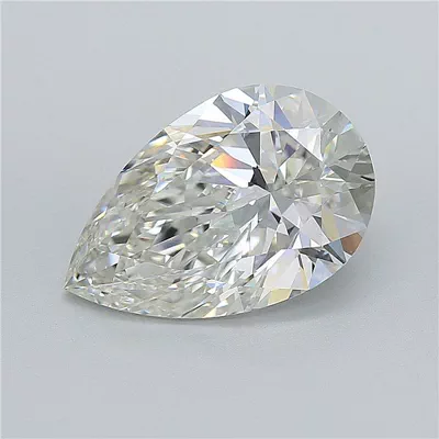 4.04ct G VS1 Rare Carat Ideal Cut Pear Lab Grown Diamond