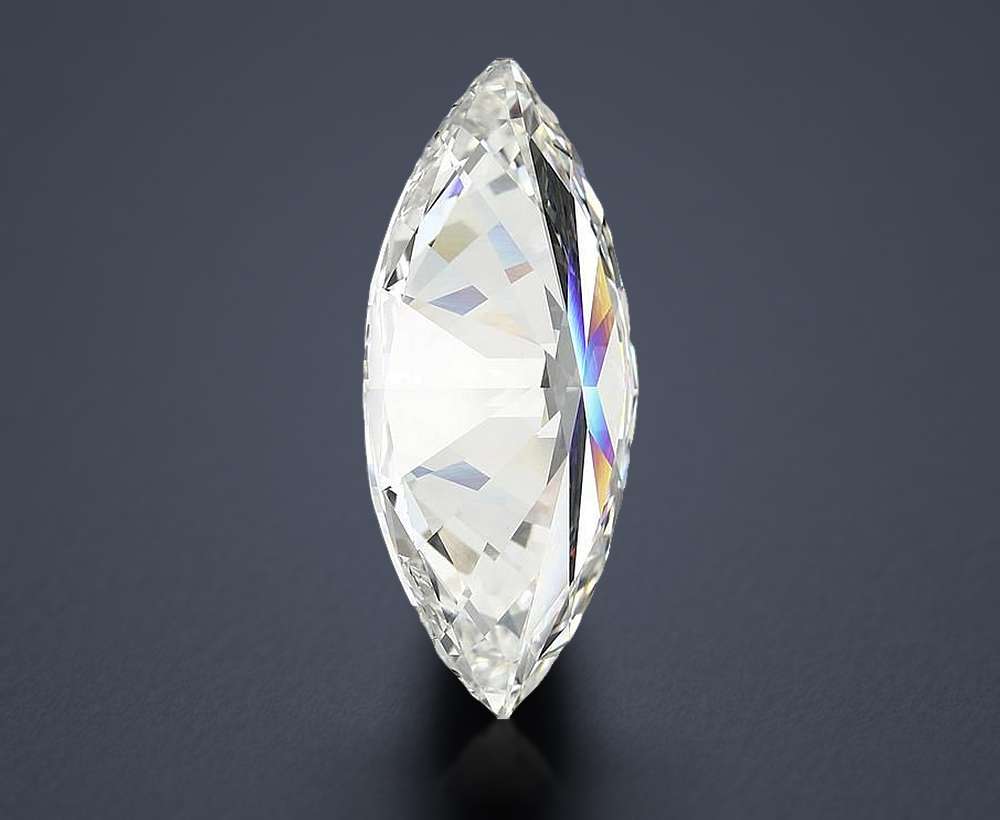 12.01ct F VVS2 Rare Carat Ideal Cut Marquise Lab Grown Diamond