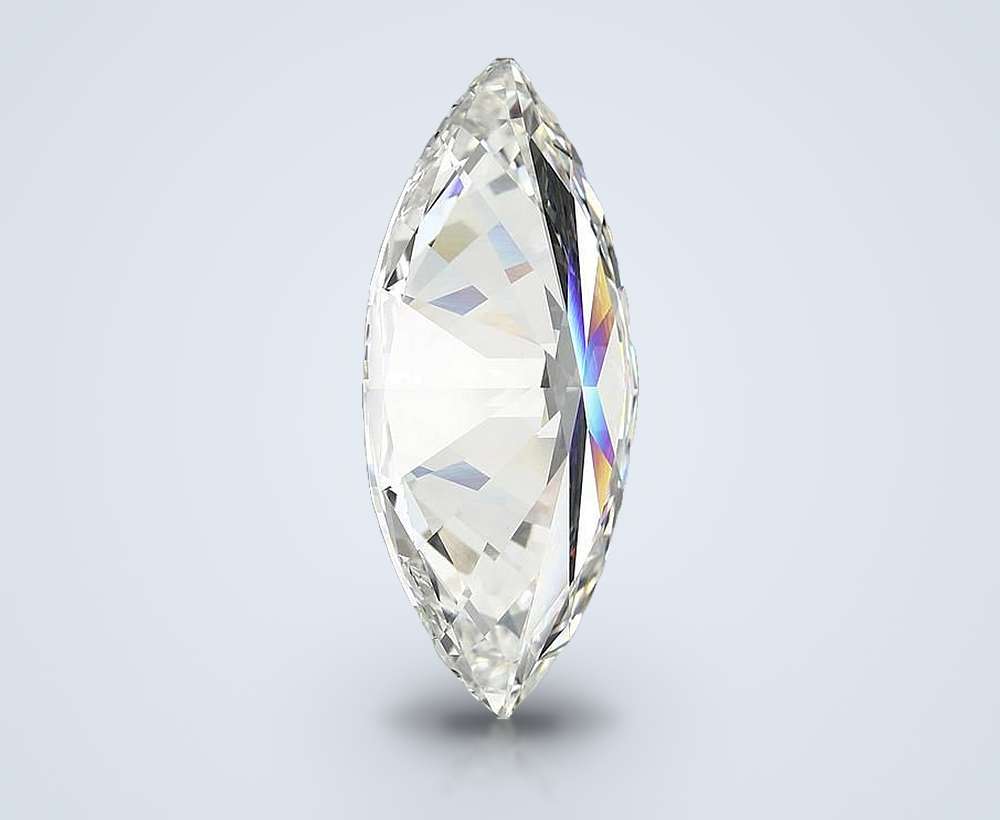 12.01ct F VVS2 Rare Carat Ideal Cut Marquise Lab Grown Diamond