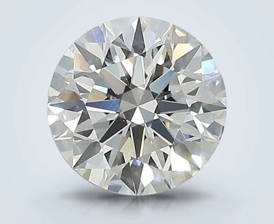 3.09ct E VS1 Rare Carat Ideal Cut Round Lab Grown Diamond