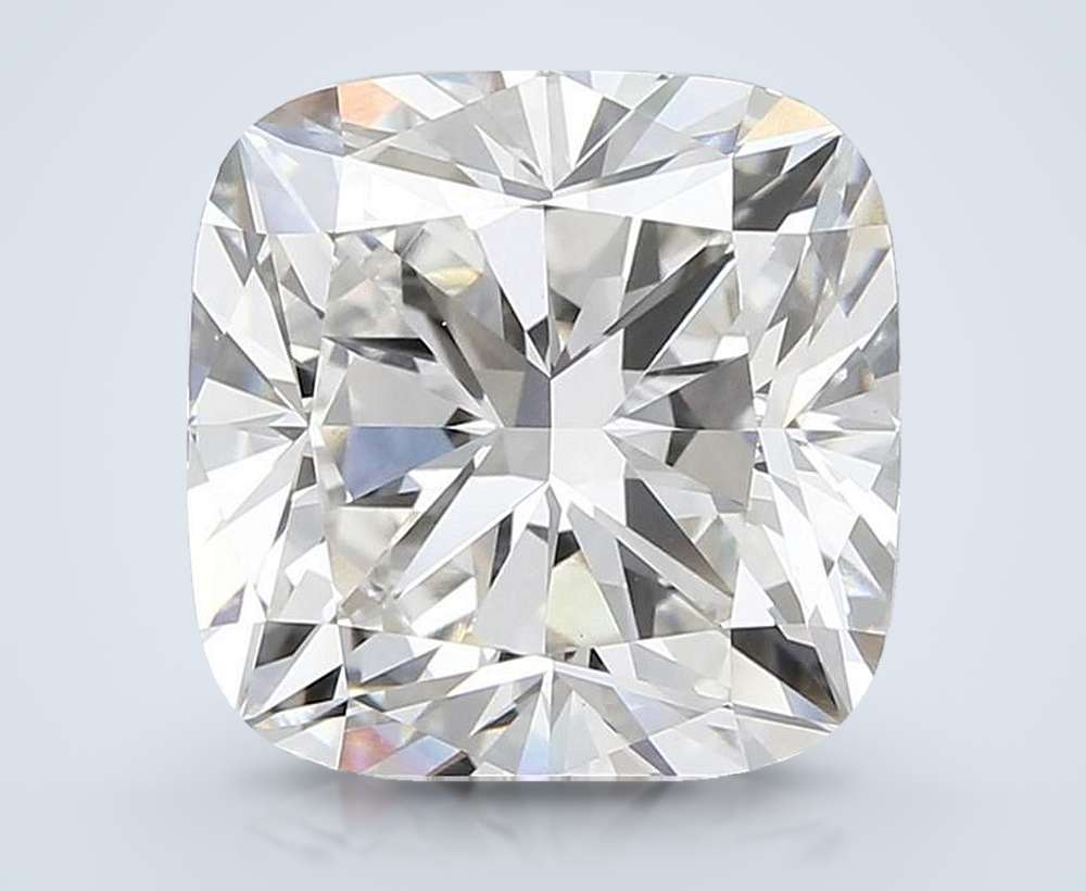 8.46ct H VVS2 Rare Carat Ideal Cut Cushion Lab Grown Diamond