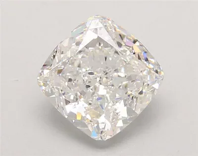 3.06ct F VVS2 Rare Carat Ideal Cut Cushion Lab Grown Diamond