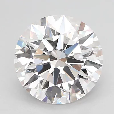 4.04ct F VS1 Rare Carat Ideal Cut Round Lab Grown Diamond