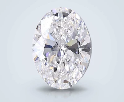 3.00ct D VS1 Very Good Cut Oval Lab Grown Diamond