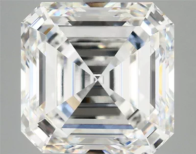 8.20ct E VVS2 Excellent Cut Asscher Lab Grown Diamond