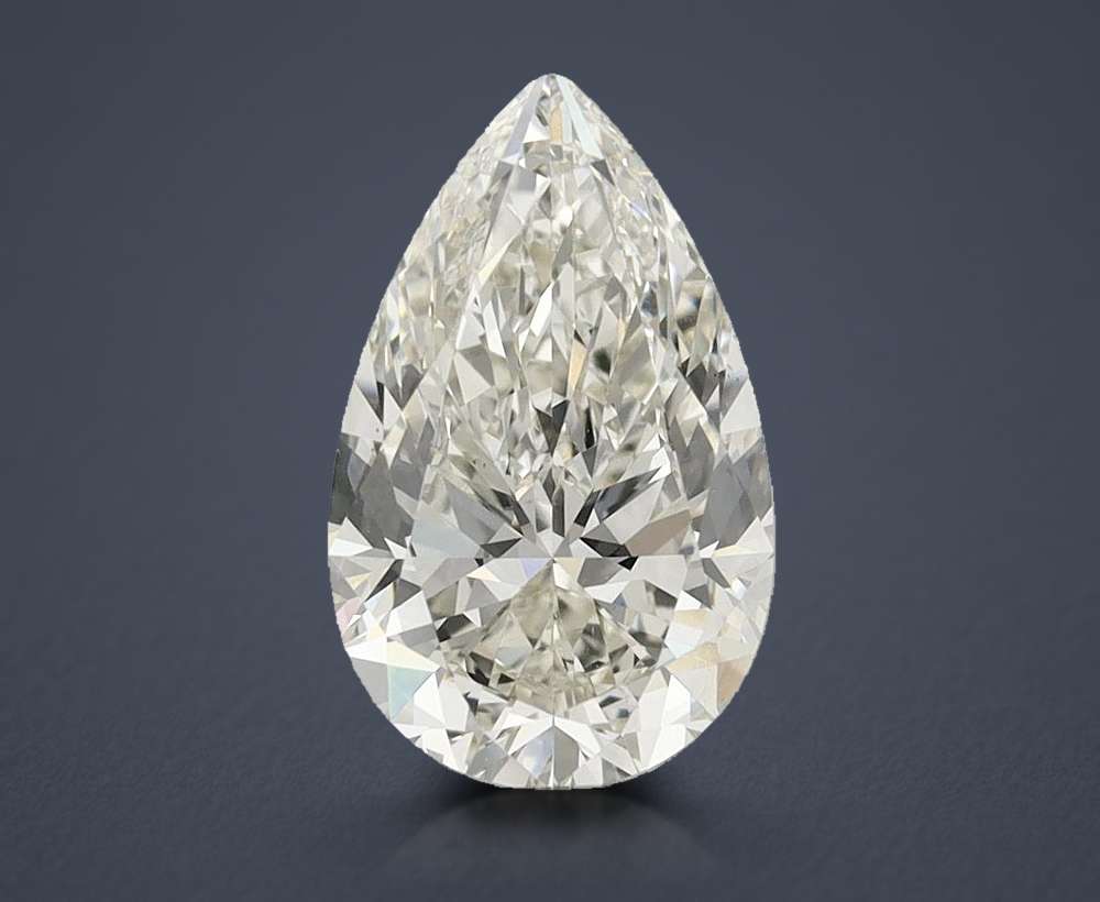 3.22ct I VS2 Very Good Cut Pear Diamond