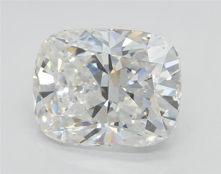 2.07ct E VVS2 Rare Carat Ideal Cut Cushion Lab Grown Diamond