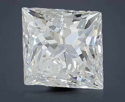 3.02ct E VS1 Rare Carat Ideal Cut Princess Lab Grown Diamond