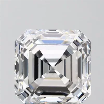 2.52ct E VS1 Rare Carat Ideal Cut Asscher Lab Grown Diamond