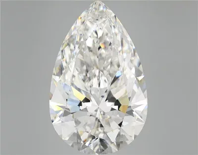 11.86ct F VVS2 Rare Carat Ideal Cut Pear Lab Grown Diamond