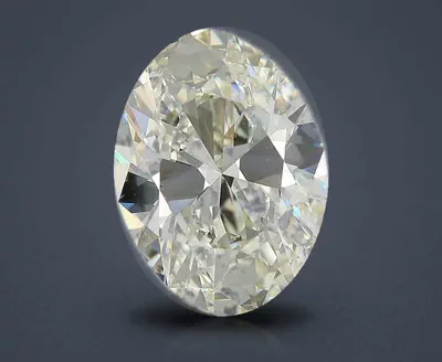6.00ct K VS2 Rare Carat Ideal Cut Oval Diamond