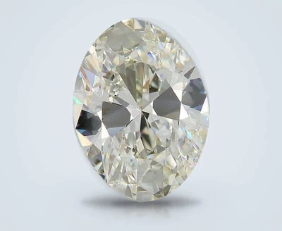 6.00ct K VS2 Rare Carat Ideal Cut Oval Diamond