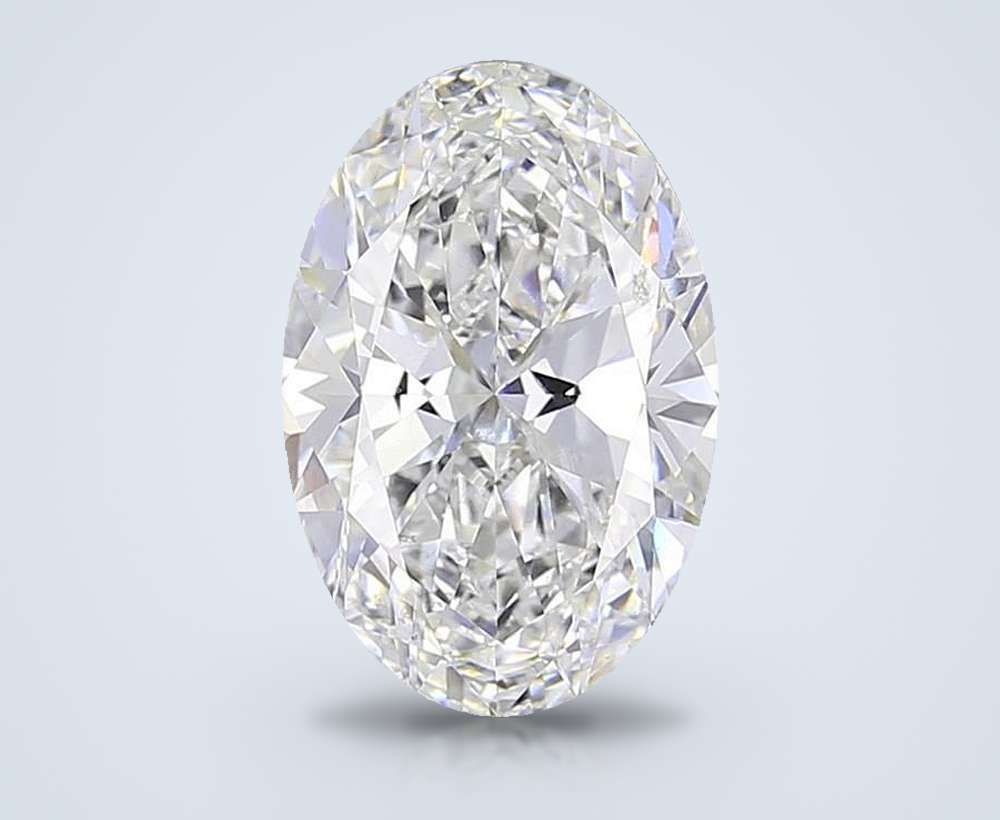 15.00ct F VS1 Rare Carat Ideal Cut Oval Lab Grown Diamond