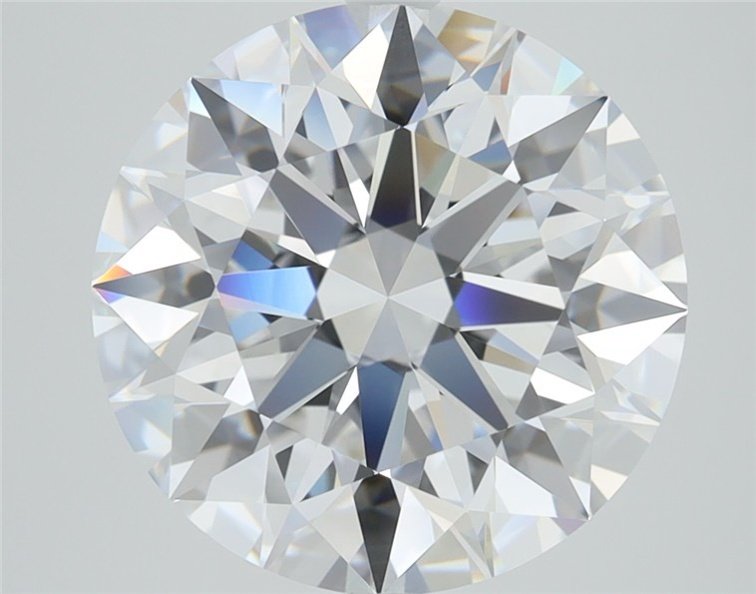6.01ct D IF Rare Carat Ideal Cut Round Lab Grown Diamond