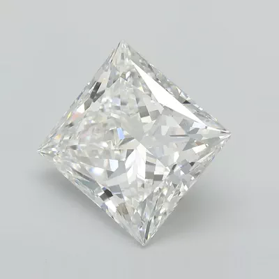 11.00ct G VVS2 Rare Carat Ideal Cut Princess Lab Grown Diamond