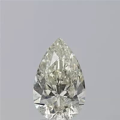 2.03ct J SI2 Rare Carat Ideal Cut Pear Diamond