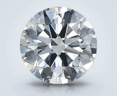 5.05ct G SI1 Rare Carat Ideal Cut Round Diamond
