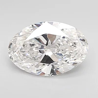1.05ct F VVS2 Rare Carat Ideal Cut Oval Lab Grown Diamond