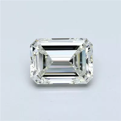 5.01ct K VS2 Rare Carat Ideal Cut Emerald Diamond