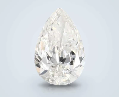 2.50ct H SI1 Rare Carat Ideal Cut Pear Diamond