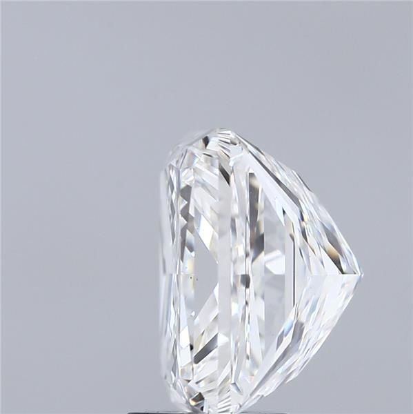 7.01ct F VS1 Very Good Cut Princess Lab Grown Diamond