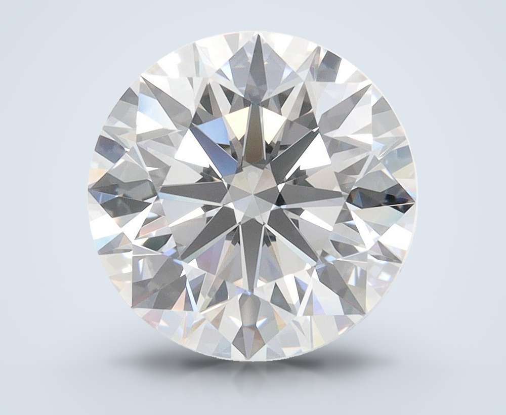 4.02ct D FL Rare Carat Ideal Cut Round Lab Grown Diamond