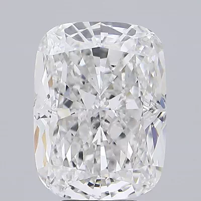 7.63ct F VS1 Rare Carat Ideal Cut Cushion Lab Grown Diamond