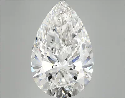 12.63ct F VVS2 Rare Carat Ideal Cut Pear Lab Grown Diamond