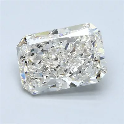5.01ct J VS2 Rare Carat Ideal Cut Radiant Diamond
