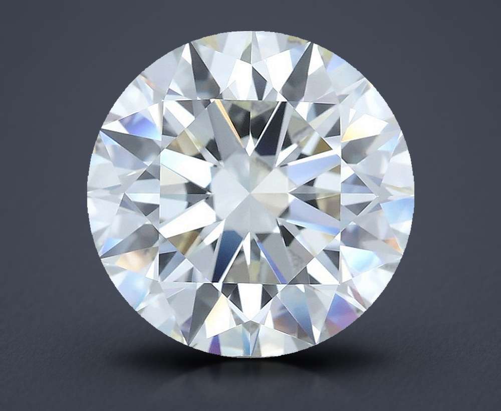 3.30ct I VS1 Rare Carat Ideal Cut Round Diamond