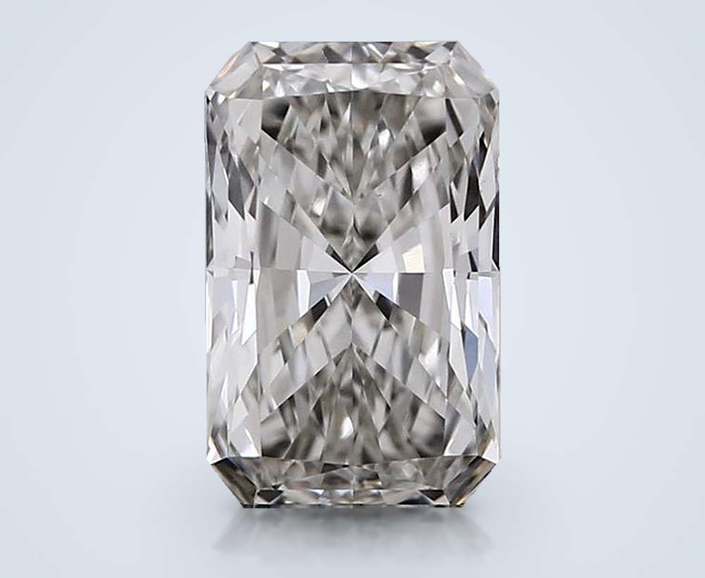 1.38ct H VS1 Rare Carat Ideal Cut Radiant Lab Grown Diamond