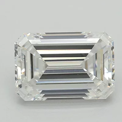 1.07ct E VS1 Rare Carat Ideal Cut Emerald Lab Grown Diamond
