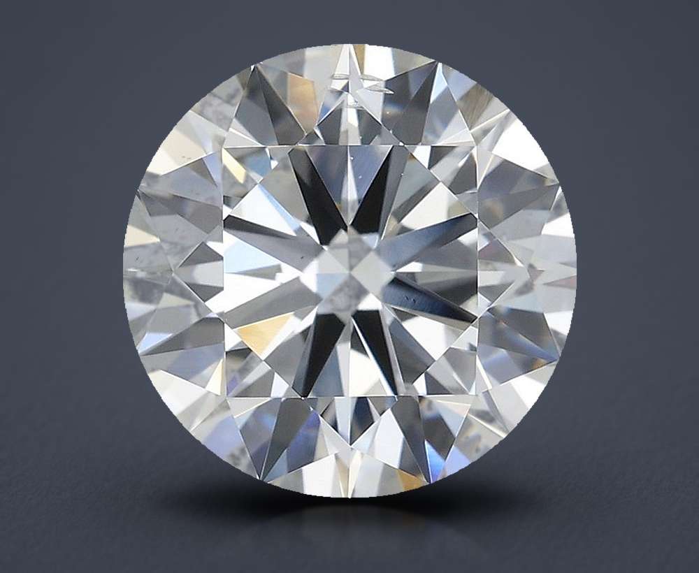 2.50ct F SI1 Rare Carat Ideal Cut Round Lab Grown Diamond