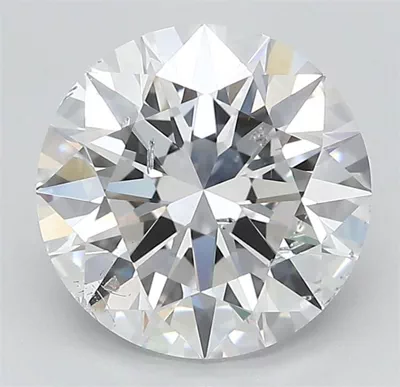 3.05ct D SI2 Excellent Cut Round Lab Grown Diamond