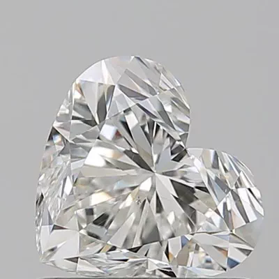 0.85ct I SI1 Rare Carat Ideal Cut Heart Diamond