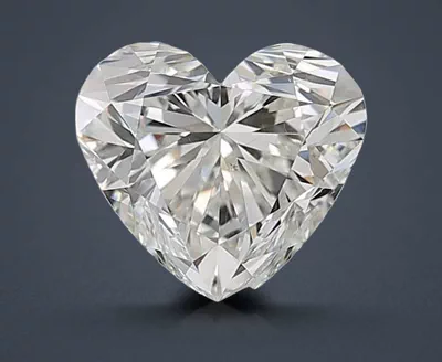 0.85ct I SI1 Rare Carat Ideal Cut Heart Diamond