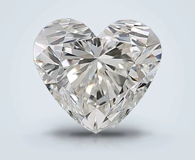 0.85ct I SI1 Rare Carat Ideal Cut Heart Diamond