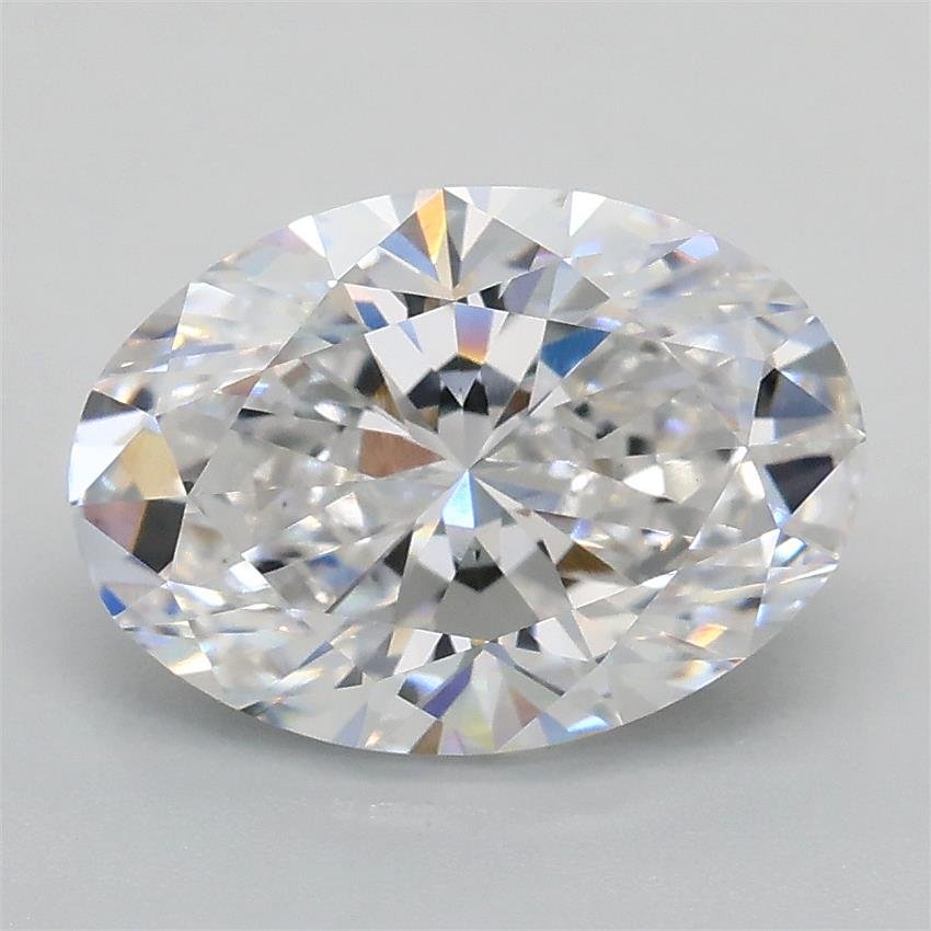 2.09ct D VS1 Rare Carat Ideal Cut Oval Lab Grown Diamond