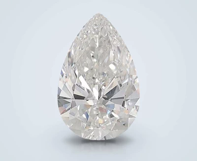 6.08ct F VVS2 Rare Carat Ideal Cut Pear Lab Grown Diamond