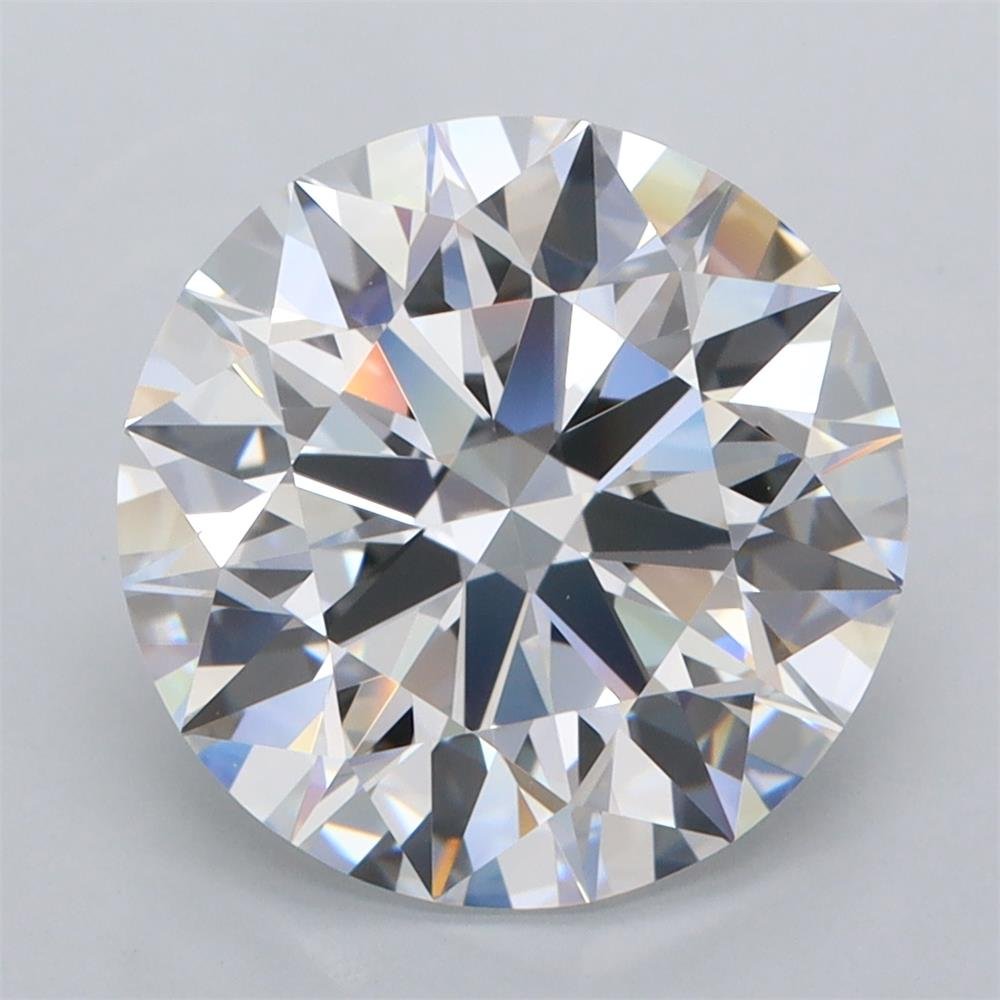 4.82ct D FL Rare Carat Ideal Cut Round Lab Grown Diamond