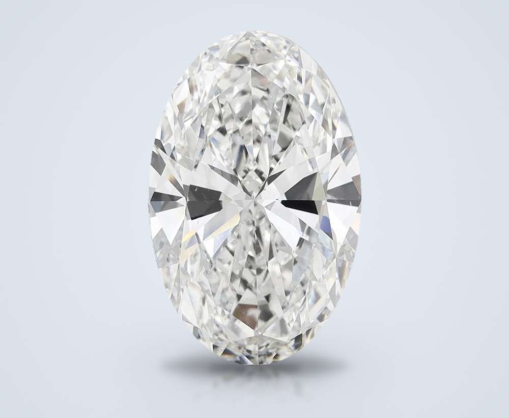 15.06ct G VS1 Very Good Cut Oval Lab Grown Diamond
